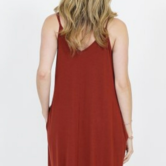 NEW V-Neck Cami Maxi Sun Dress - Picture 5 of 7